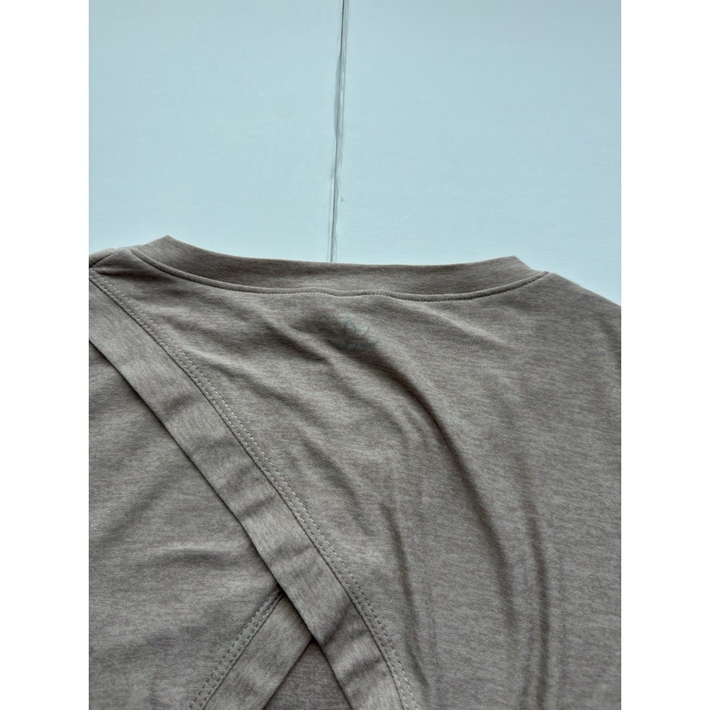 Lot of 2 NWT Beyond Yoga Performance Knit Overlap Back Cropped Pullover Size XL - Picture 11 of 15
